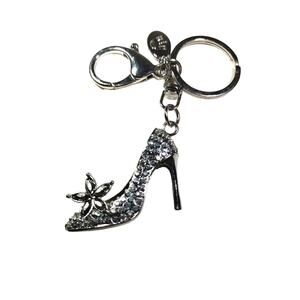 Hallmark Design Keychain Rhinestone Shoe Purse Luggage Clip